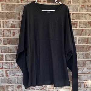 Boxercraft Charcoal Cuddle Boxy Crew Top